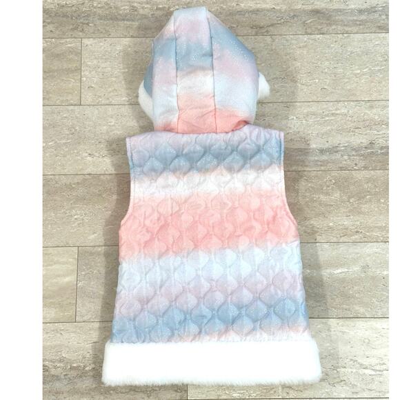 Little Lass Hooded Vest 6x - Picture 3 of 5